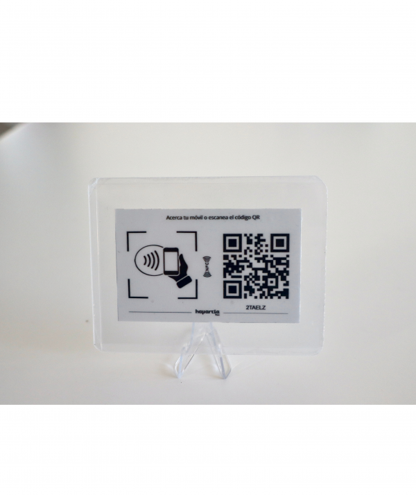 Tarjeta Física NFC de papel Configurada